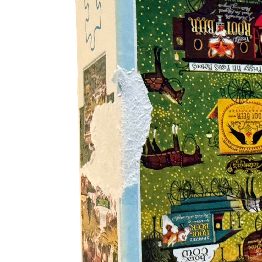 Buffalo Charles Wysocki Rally at Dandelion Mill 1000 Pc Puzzle UNCOUNTED - Picture 5 of 11